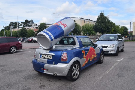 Reklambil fär Red Bull  Berga C Lkpg. 2020