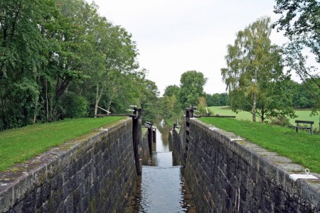 Hovetorps sluss Kinda kanal Lkpg.