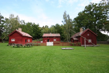 Bjärka säbys hembyggdsgård.